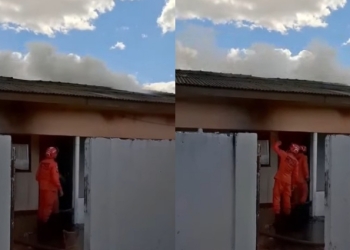 Polícia prende suspeito de incendiar imóvel com bebê de 26 dias dentro
